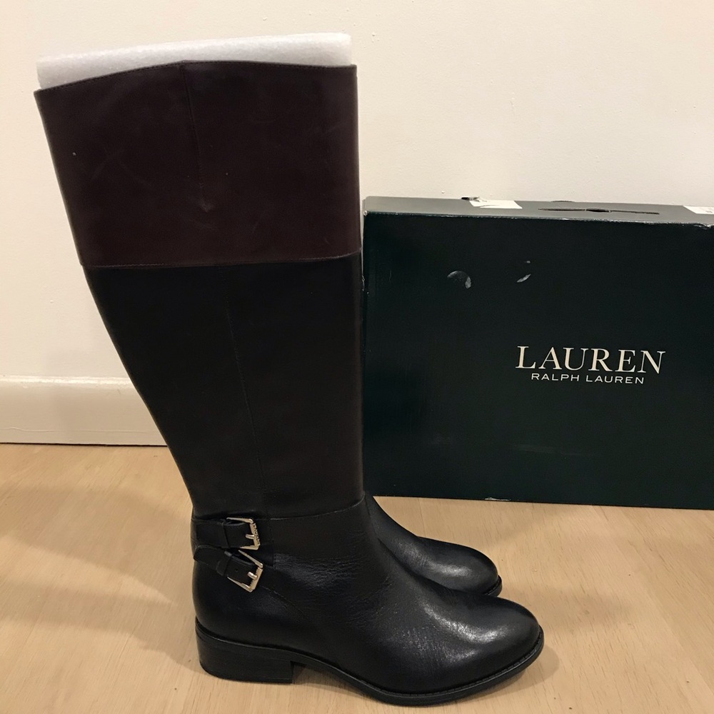 Ralph Lauren genuine leather boots